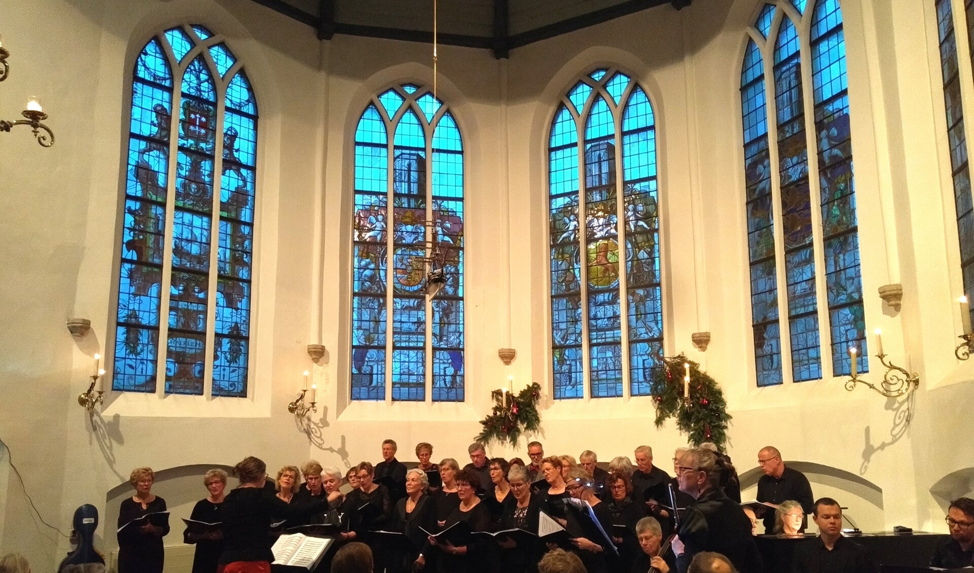 Het kerstconcert van Erato in de Slotkapel is inmiddels een traditie. (Foto: Tim Walta)