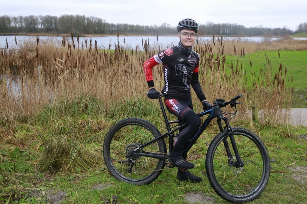 De talentvolle Langedijker is genomineerd voor ‘Talent mountainbiker’. 