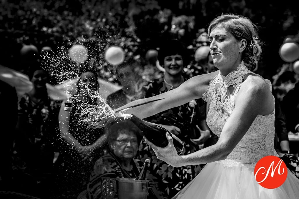 Een van de vier winnende foto's van de beste bruidsfotograaf van de Benelux.
