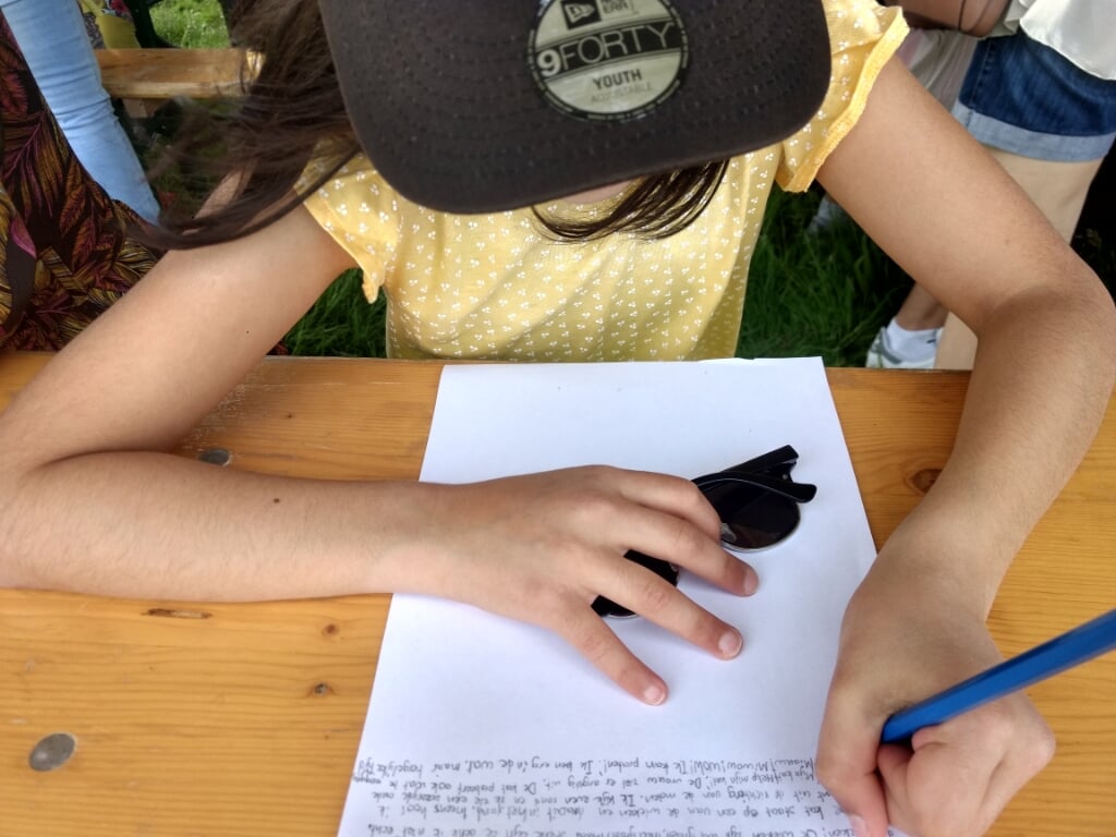 Ook kinderen kunnen meedoen met de Zaanse Gedichtenwedstrijd. 