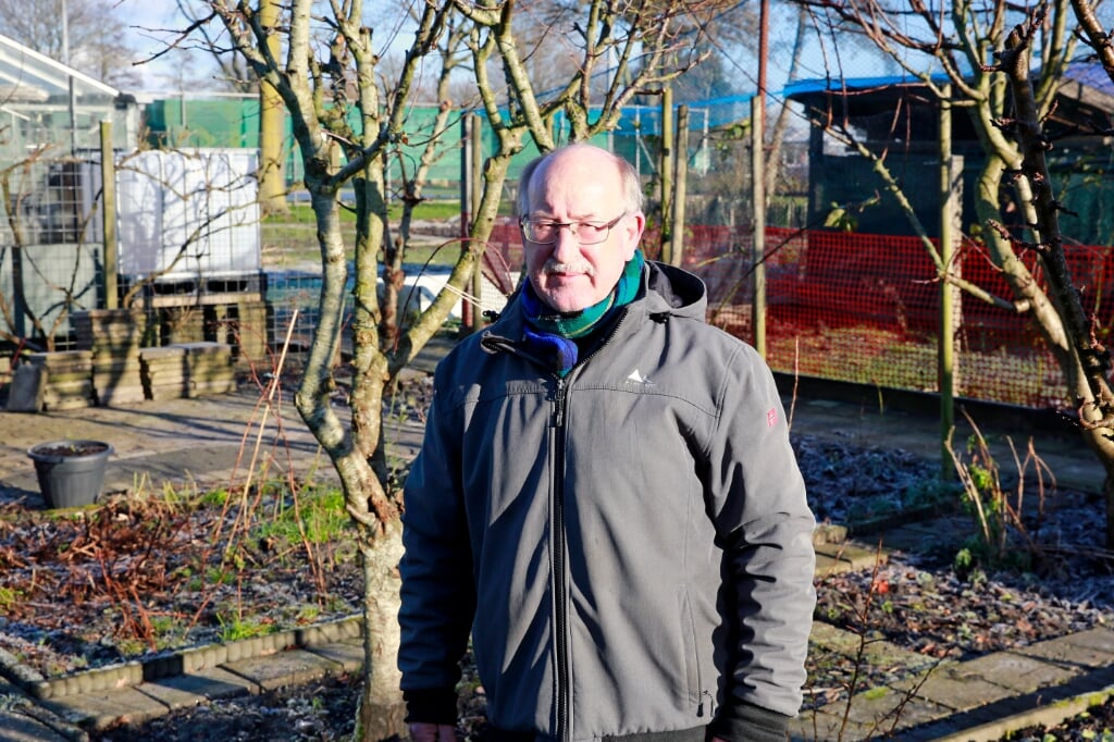Stef Koopman, voorzitter van Volkstuindersvereniging 'Langedijk': 'We mochten het hele jaar tuinen.'