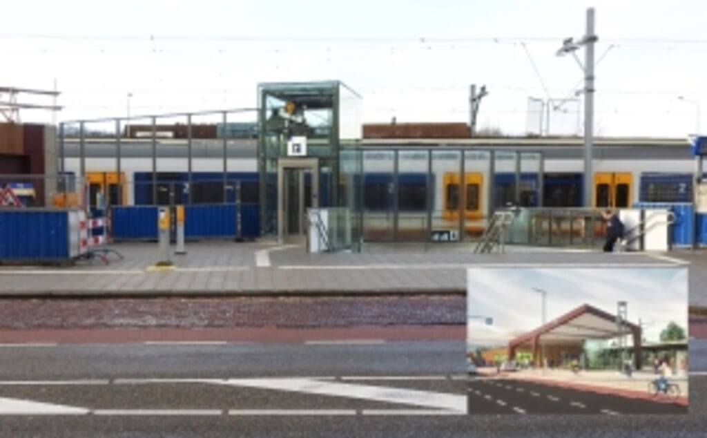 NS Station Castricum nu en straks.
