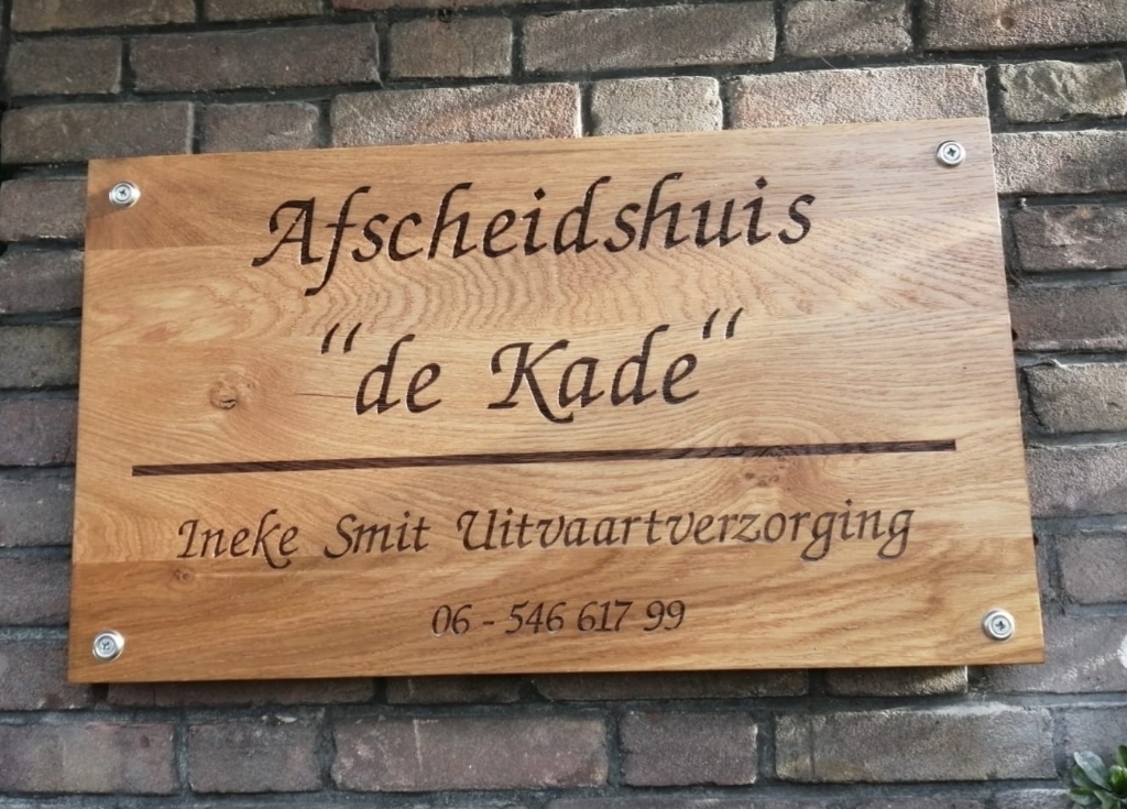 Afscheidshuis 'De Kade'.