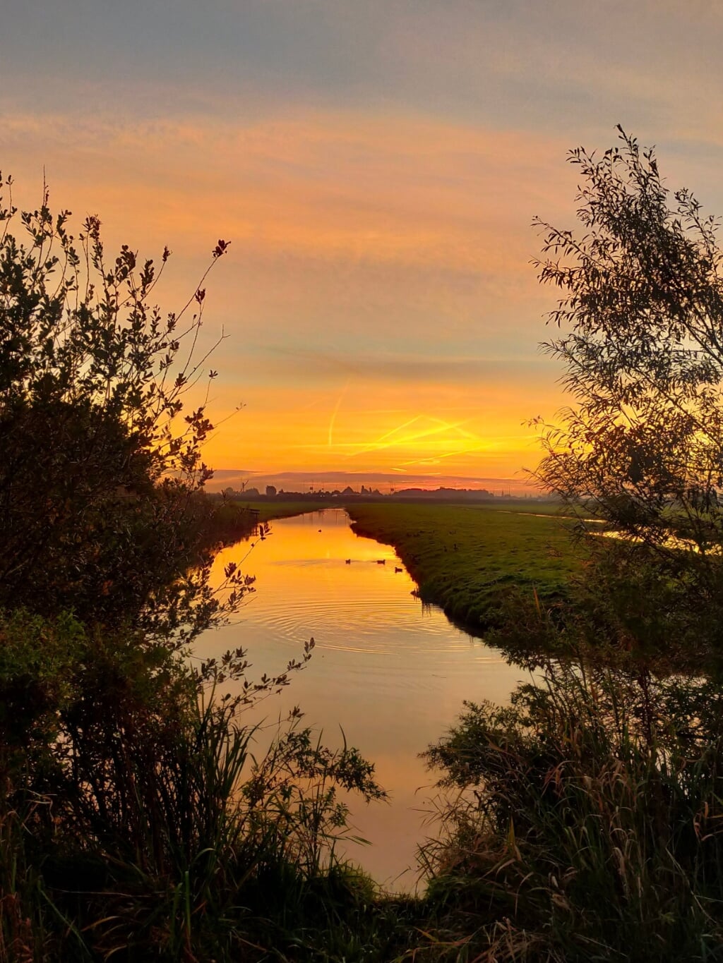 Heidi Bontje maakte deze prachtige foto van de zonsopkomst. 