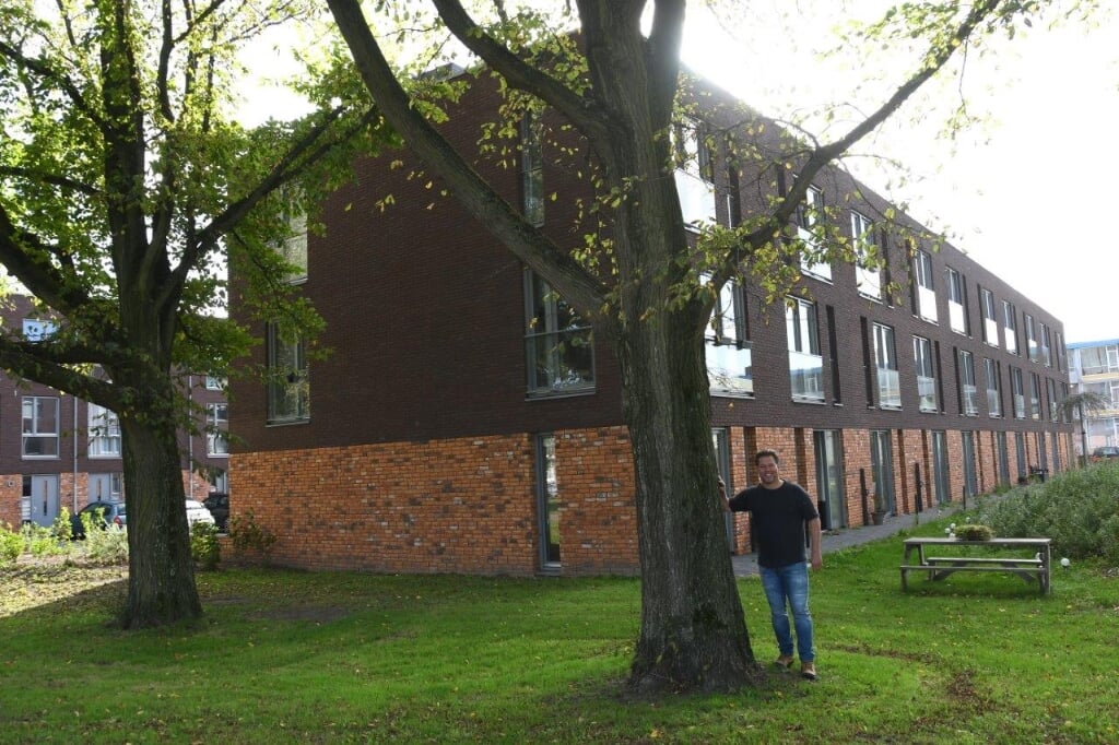 Edwin Entius voor het wooncomplex Stadspark in IJmuiden.