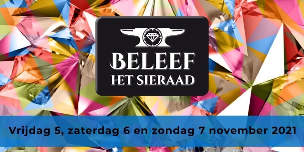 Deze zesde editie van Beleef Het Sieraad is verspreid over het hele eerste weekend van november. 