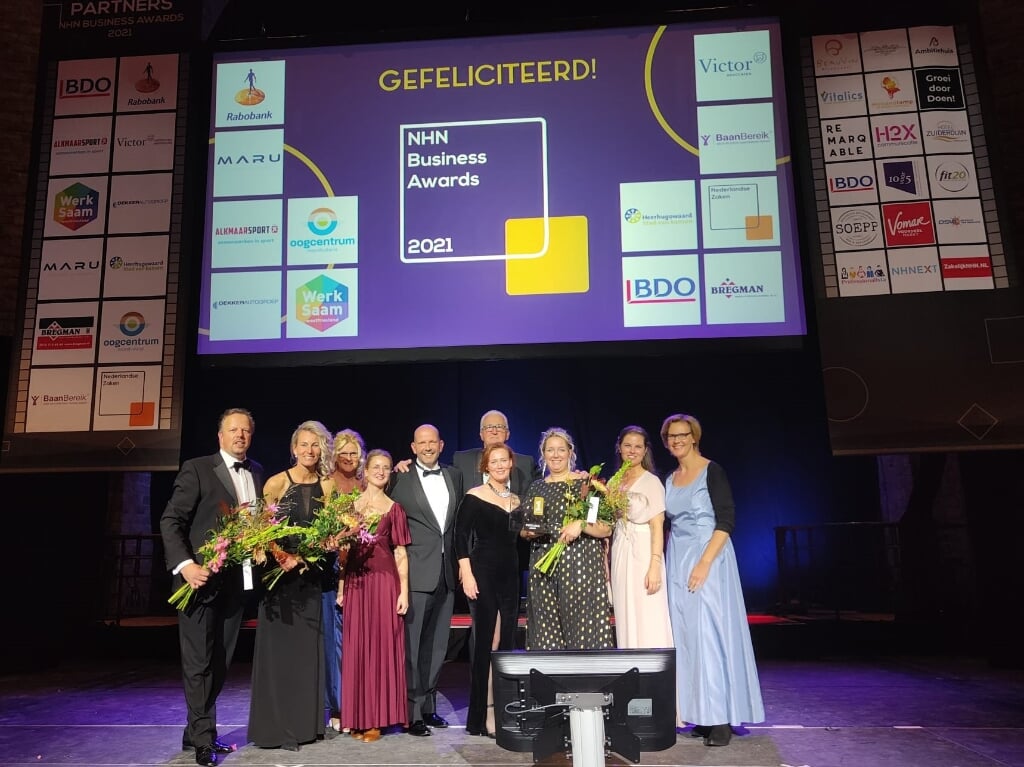 Het team van Natuurbegraafplaats Geestmerloo won deze eervolle prijs in de Cultuurkoepel in Heiloo 