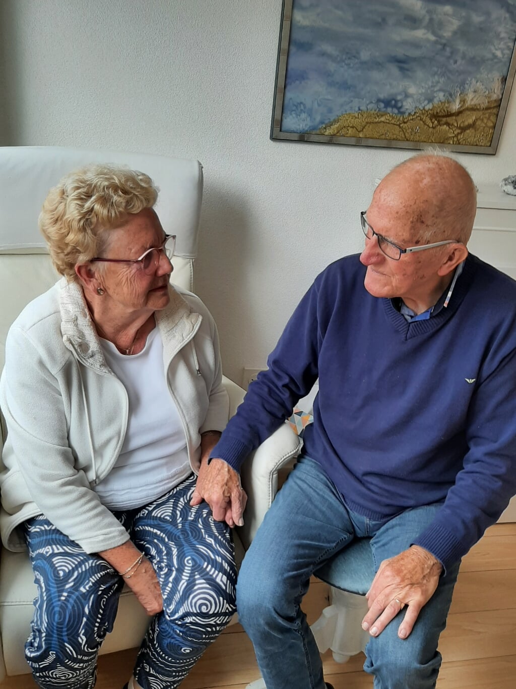 Dick Jager en zijn vrouw Gerda.