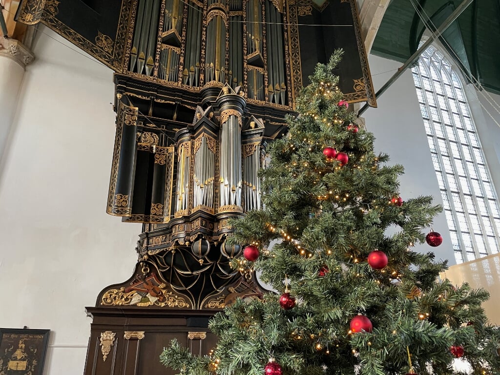 Het orgel in de Westerkerk.