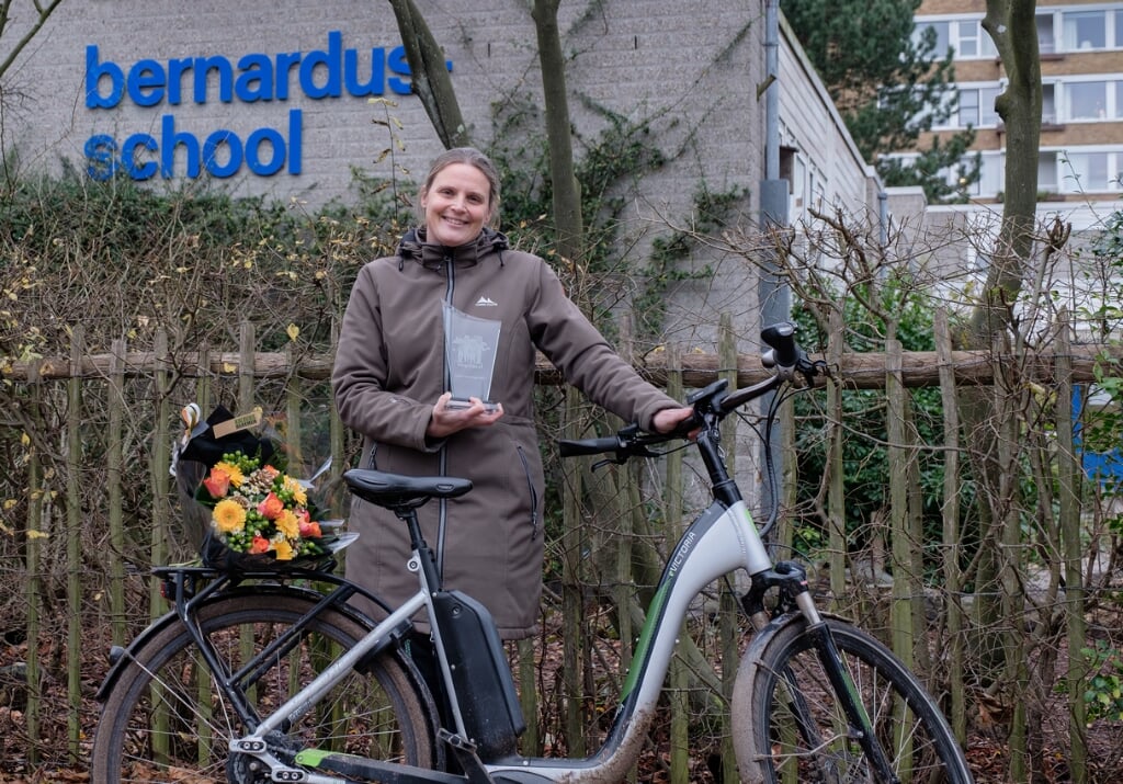 Andrea Brauns is al weer de vierde fietsheld in Zuid-Holland. Het fietsen is haar met de paplepel ingegoten.