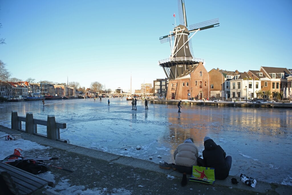 Haarlemmers bonden massaal de ijzers onder afgelopen dagen.