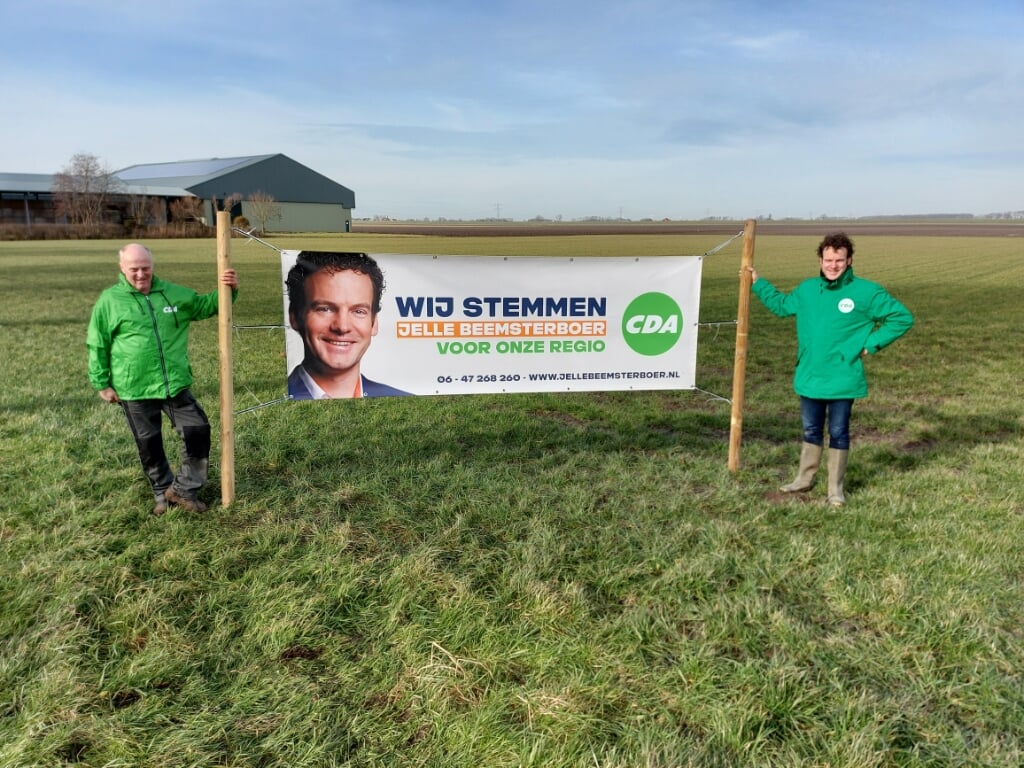 Johan Dijkshoorn en Jelle Beemsterboer willen meer waardering voor boeren.