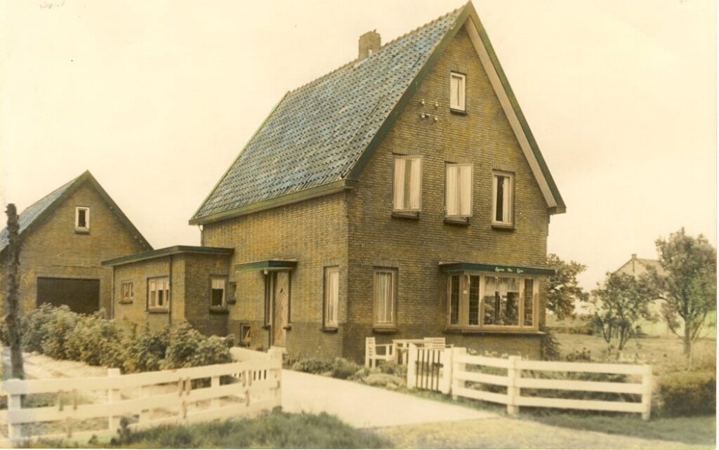 Het huis van Manus aan de Westeinderweg 4 in Wognum.