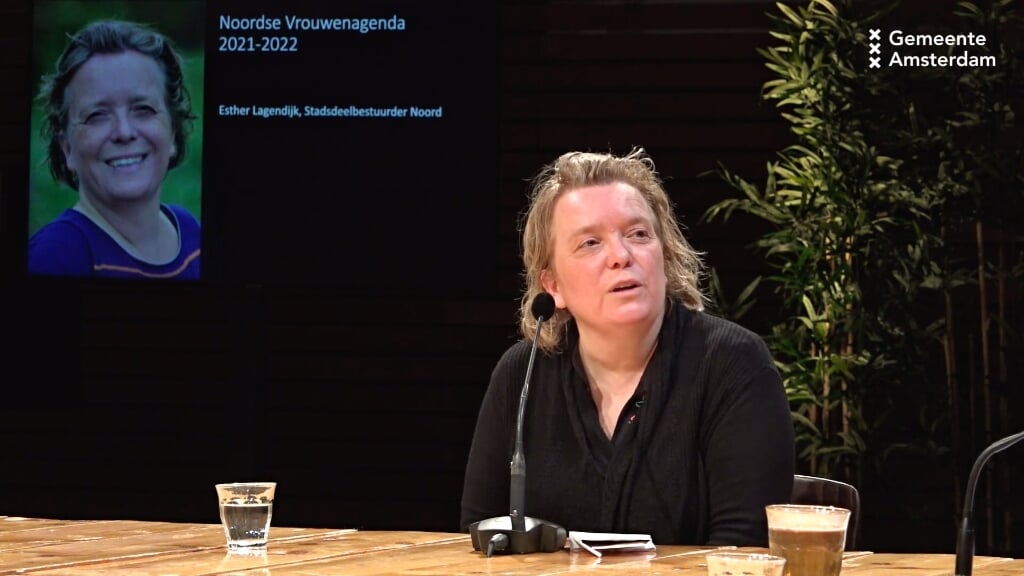 Esther Lagendijk aan het woord.
