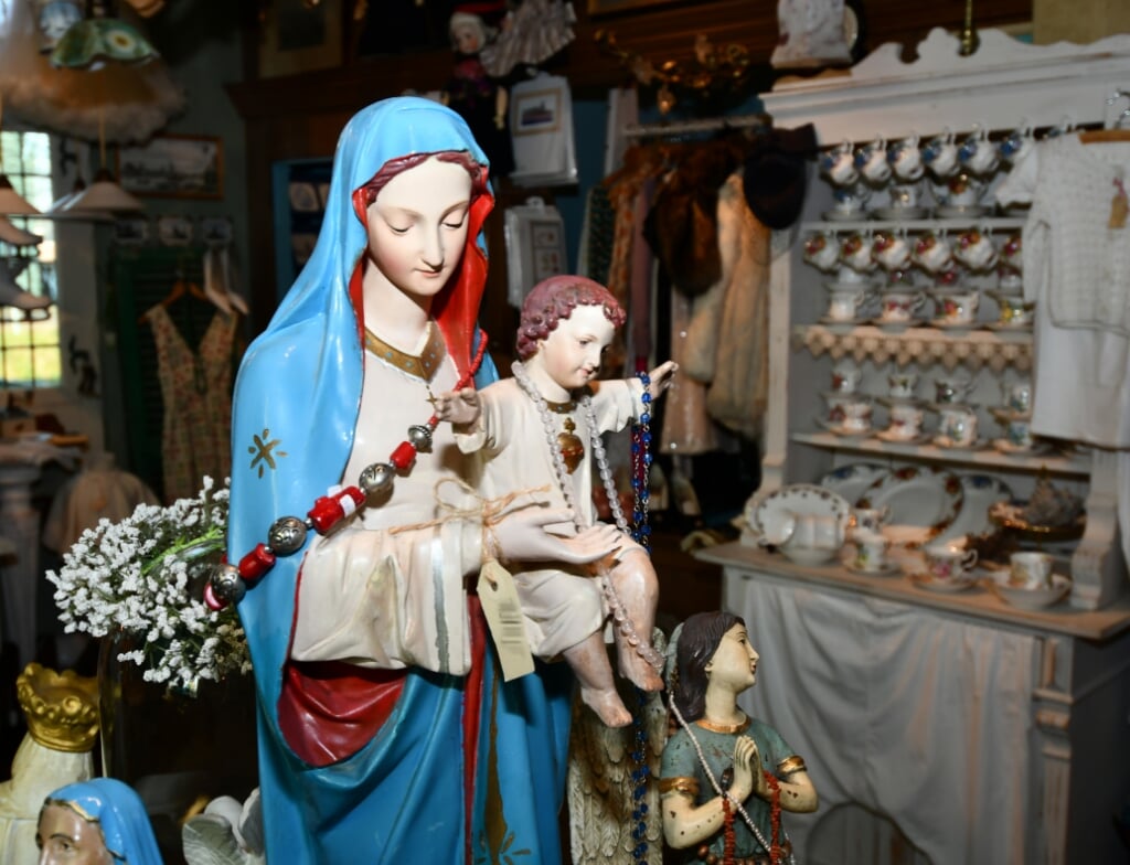 Ook de maagd Maria voelt zich thuis in Het Jagershuis...
