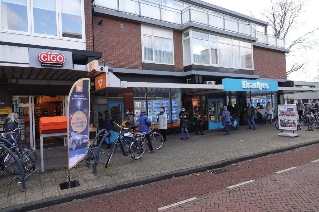 Winkelgebied in Heemskerk.
