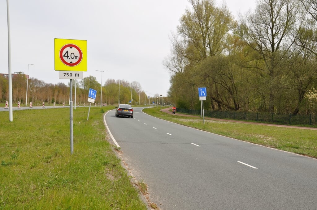 De Oude Haagseweg zou beter kunnen benut voor verkeer.
