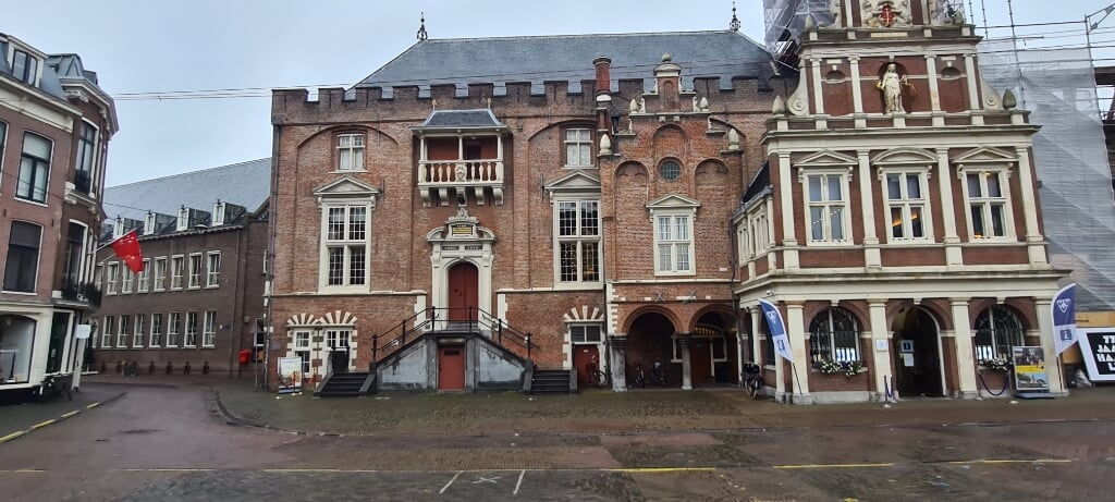 Het stadhuis van Haarlem.