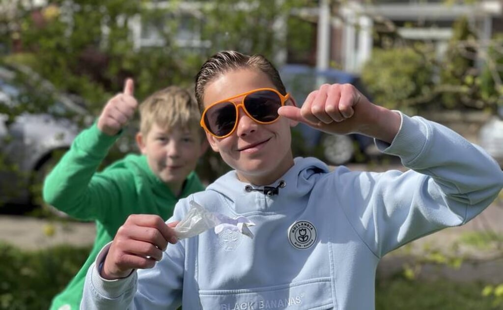 Kinderraad Haarlem maakt schoolpleinen groener.