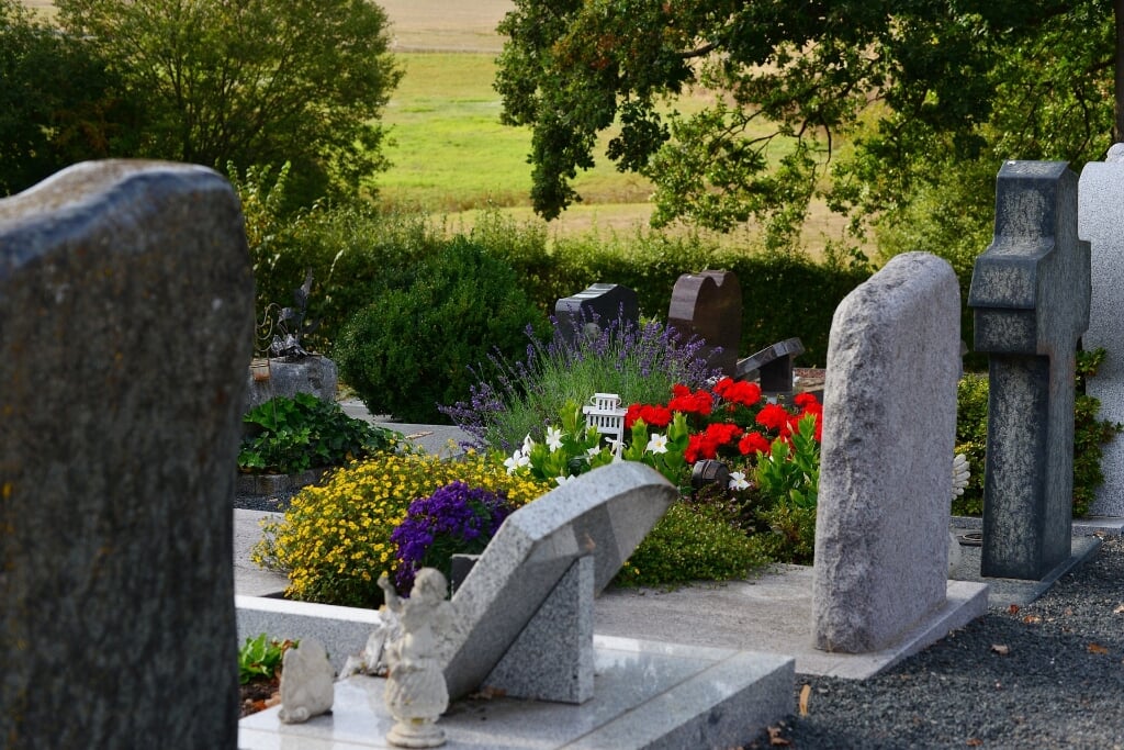 Een graf als herdenkingsplek.