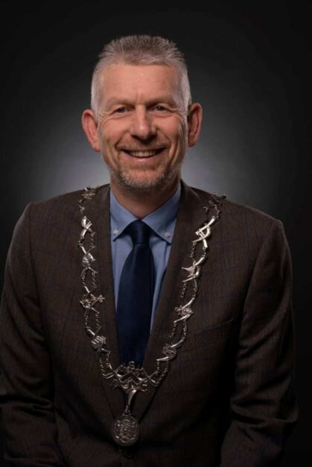 Burgemeester Jan de Boer.