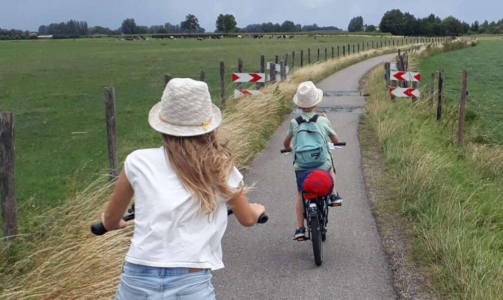 Traptrip routes zijn speciaal gemaakt om met kinderen te fietsen. 