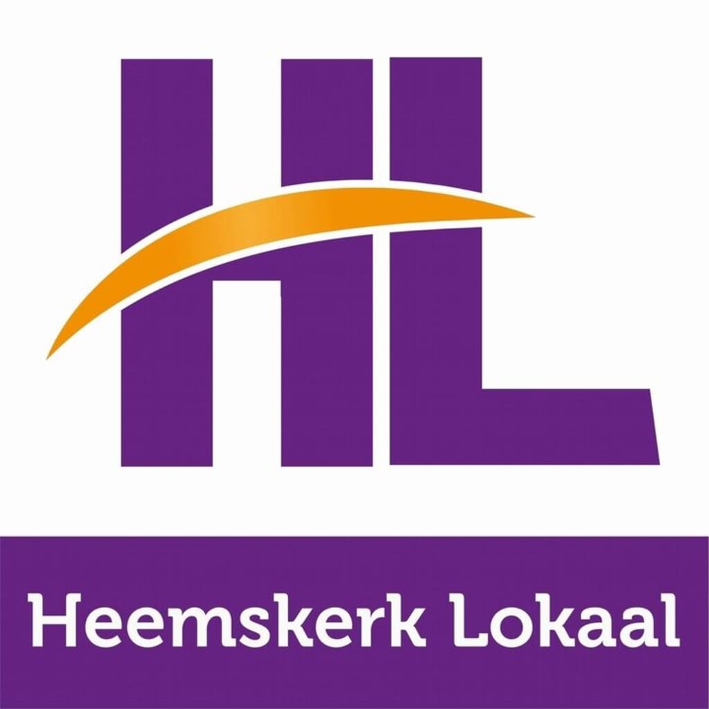 Het logo van Heemskerk Lokaal.