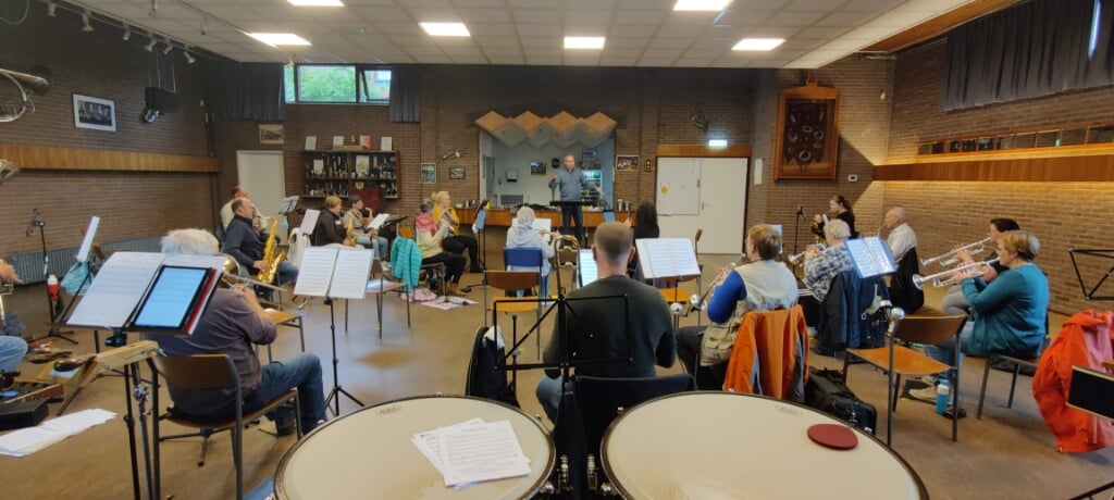 Repetitie A-orkest Concordia Oostzaan