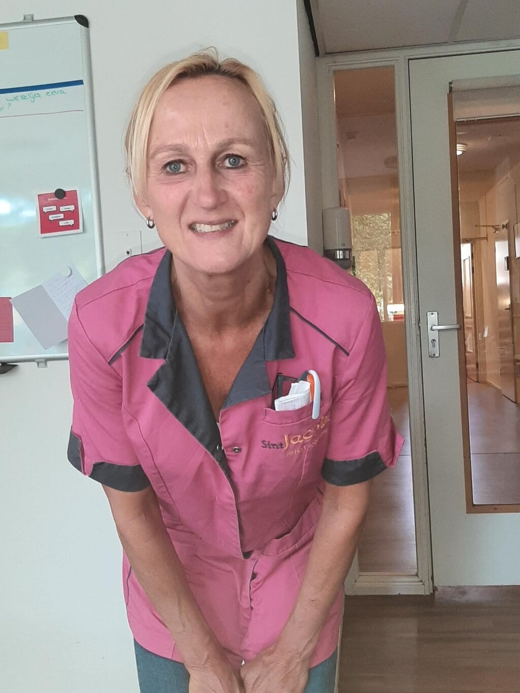 Al ruim 26 jaar werkt Anja Molenaar met veel plezier als helpende zorg en welzijn bij Sint Jacob. 