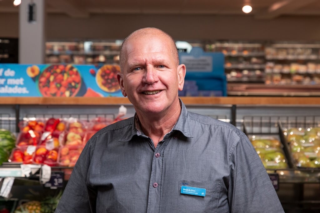 Supermarktmanager René de Boer: “Albert Heijn De Aarhof krijgt het allernieuwste winkelconcept.” 
