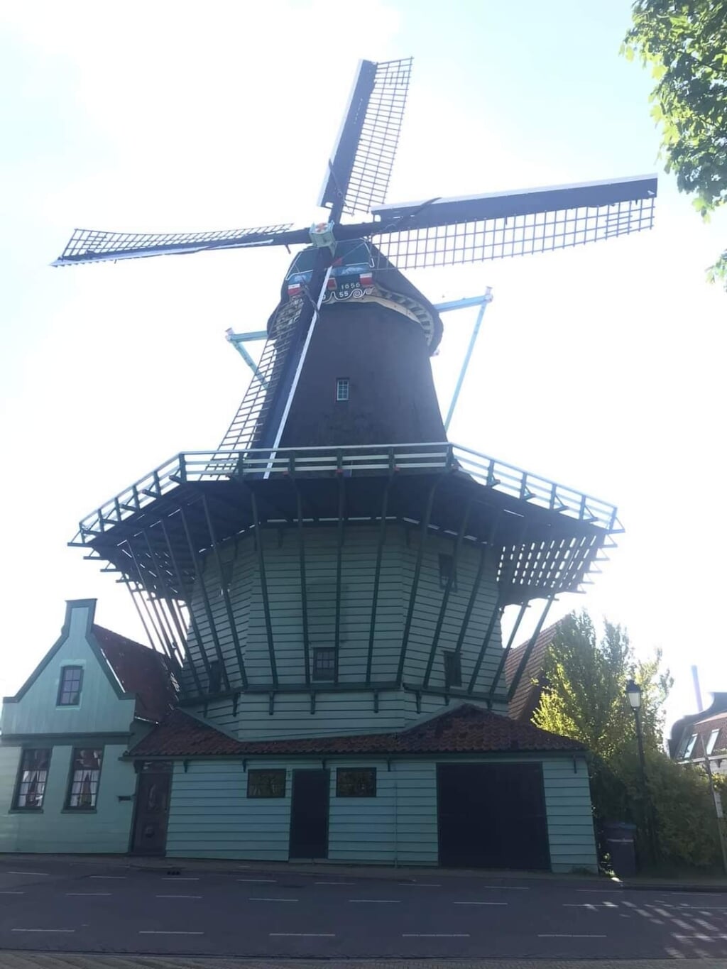 Een van de molens in de Zaanstreek.