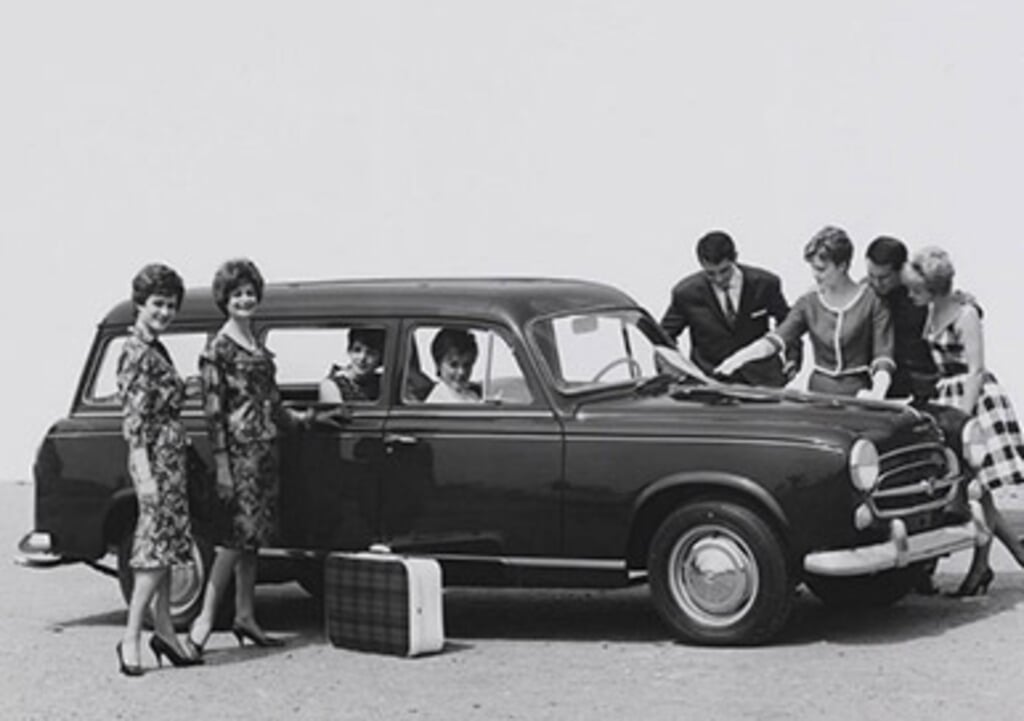 De eerste Peugeot-stationwagon dateert al van 1949. 