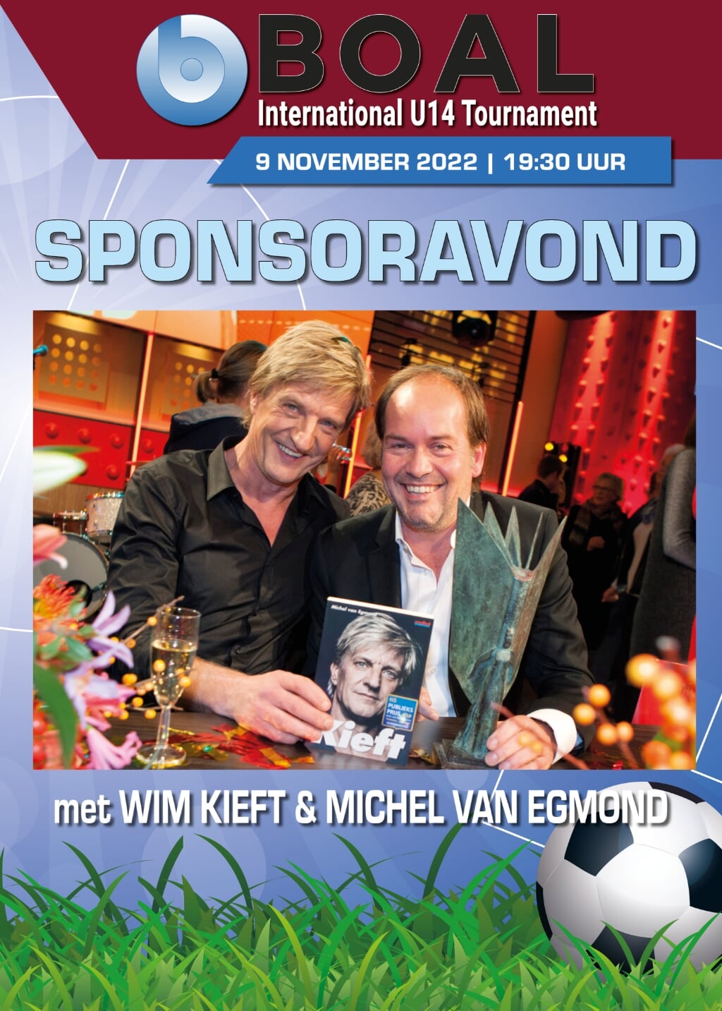 Schrijver Michel van Egmond bracht in 2014 in samenwerking met Wim Kieft het boek Kieft uit, met veel aandacht voor zijn alcohol- en drugsverslaving. Van Egmond was om het verleden werkzaam op de sportredactie van de Westlandsche Courant.