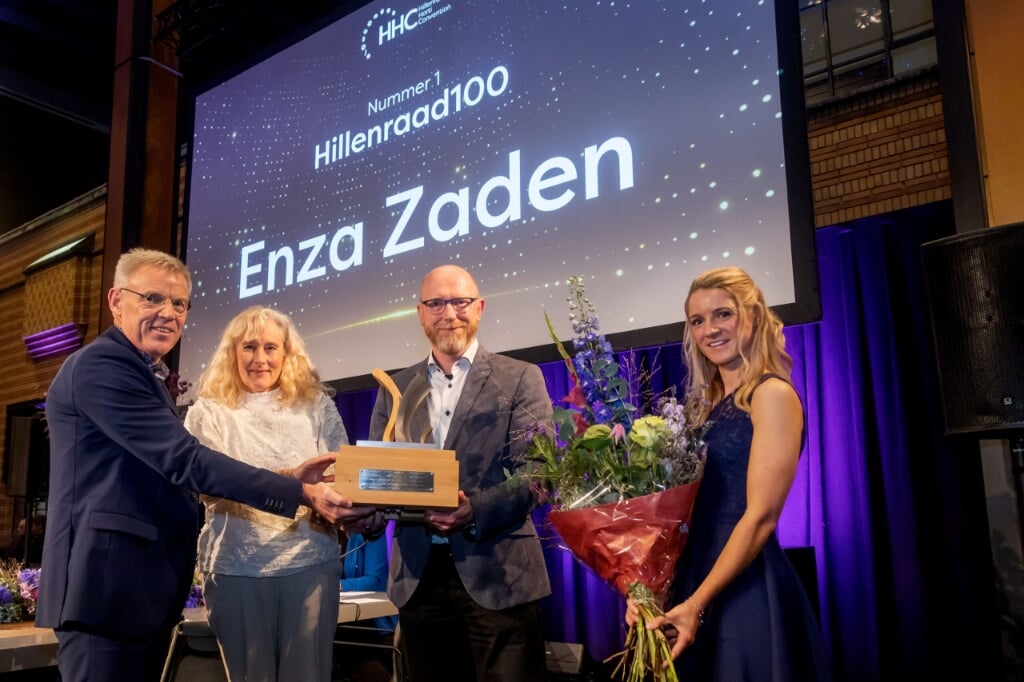 Enza Zaden werd tijdens de Hillenraad Horti Convention uitgeroepen tot de meest toonaangevende onderneming in de Nederlandse tuinbouw. 
