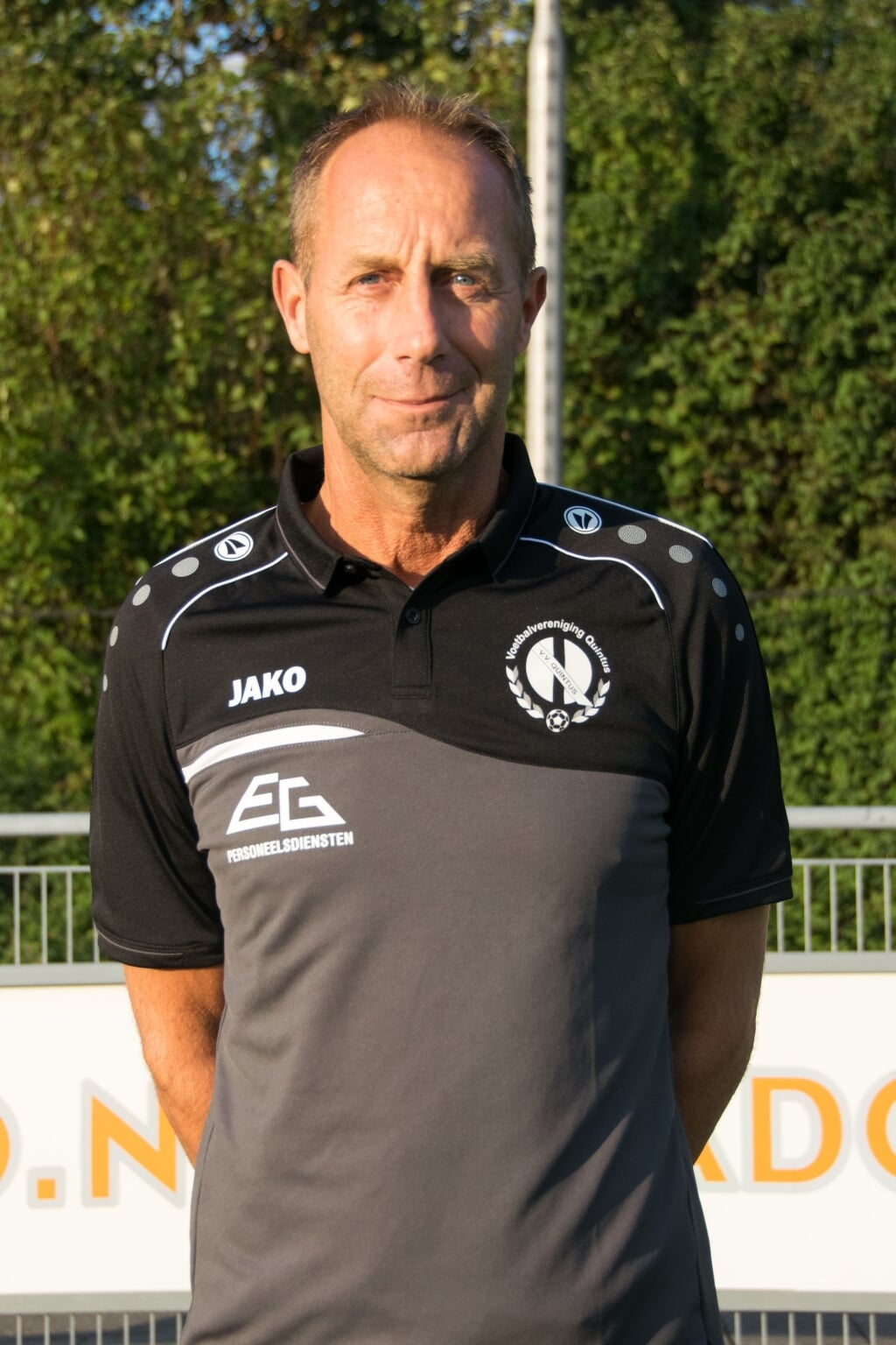 Trainer Richard Langeveld.