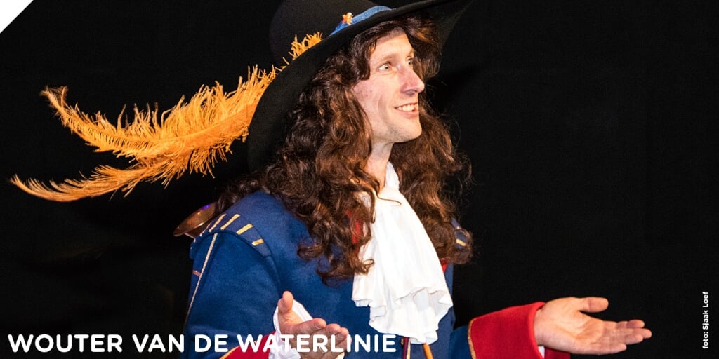 Wouter van de Waterlinie is de fictieve trompetter van prins Willem III.