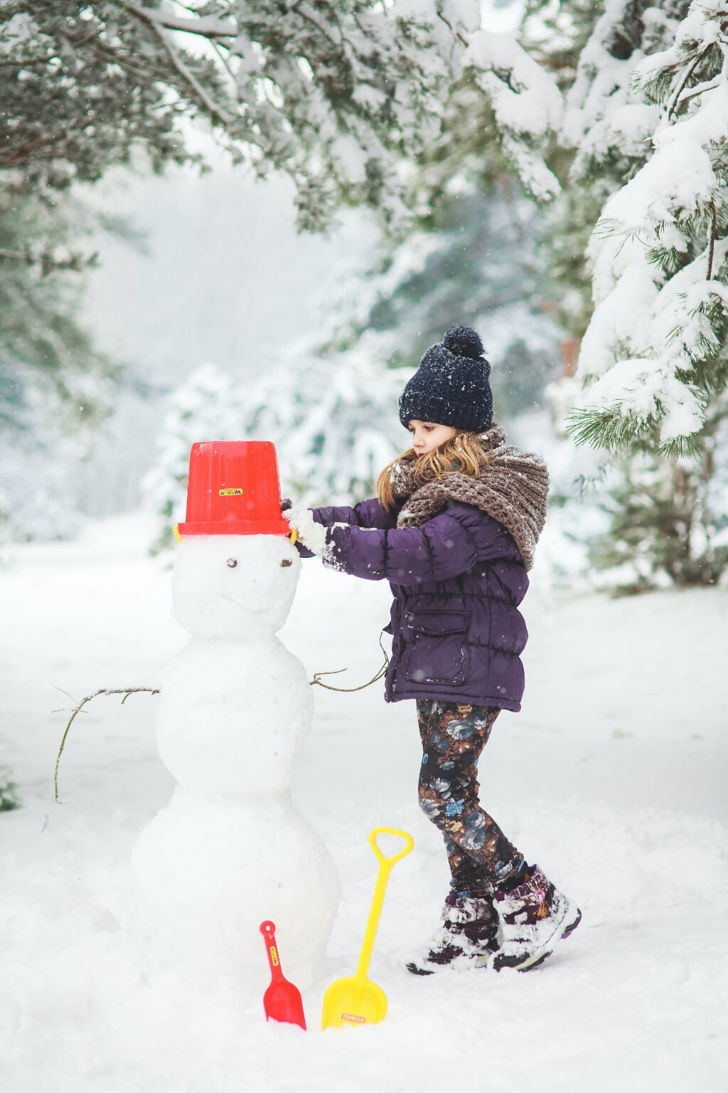 Kunnen we dit jaar een sneeuwpop maken?