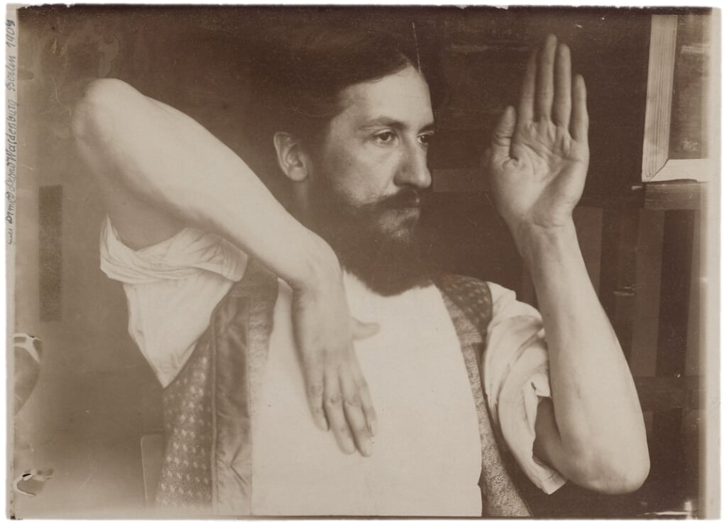 Alfred Waldenburg, Frenologisch portret van Piet Mondriaan, april 1909. collectie RKD 