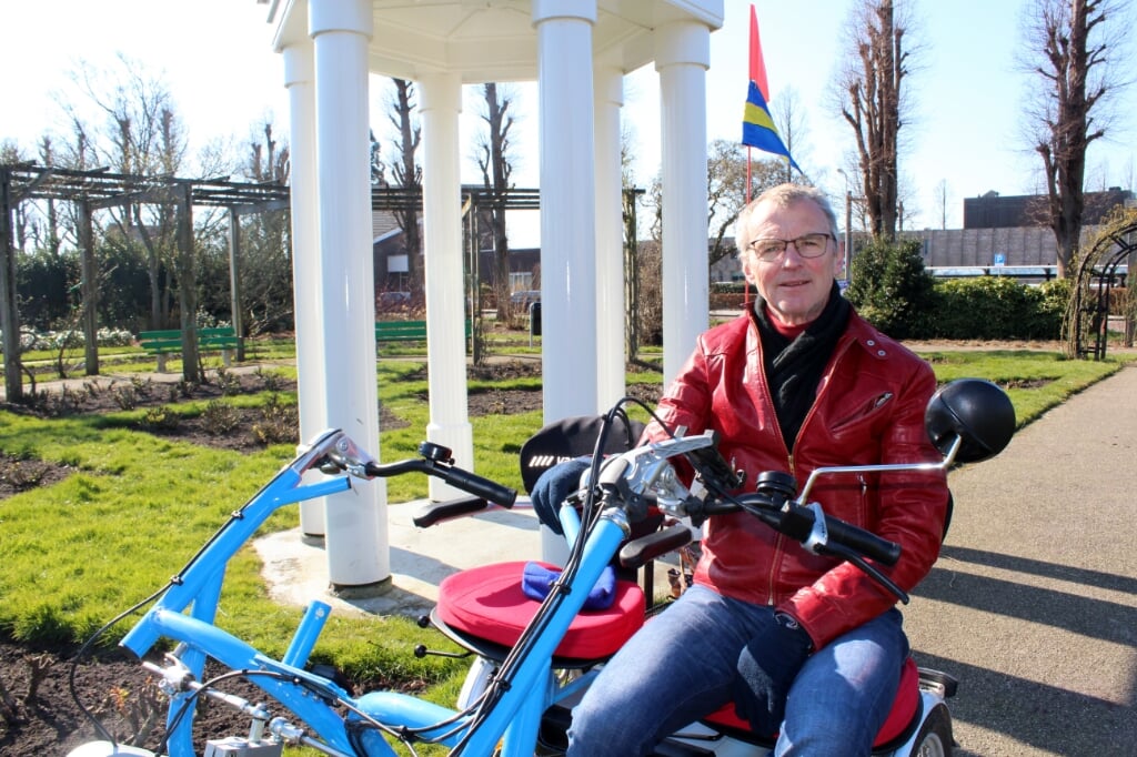Hans Lammers (66) is actief bij het project Fietsmaatjes. Na Alphen is er ook een afdeling gestart in Boskoop.