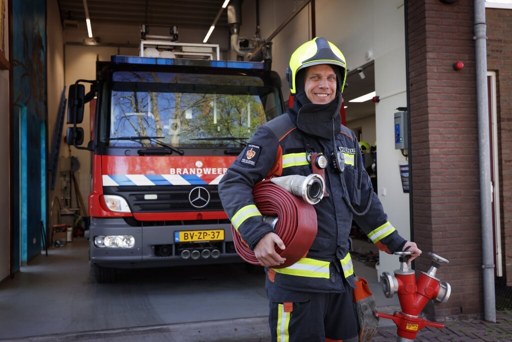De brandweer moest naar Boskoop komen.