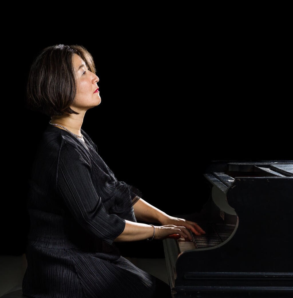 De Japanse pianiste Noriko Yabe. 