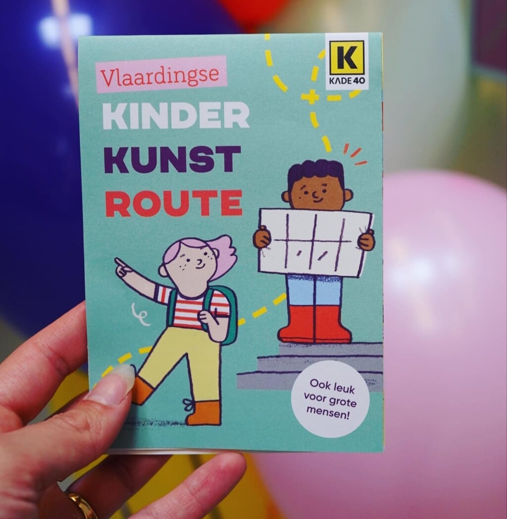 KADE40 heeft voor alle kinderen een tasje vol kunst klaarliggen bij Museum Vlaardingen.