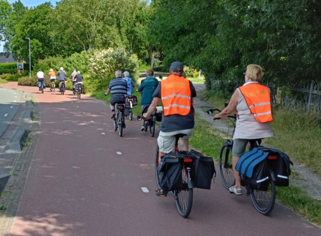 Fiets met met de fietstochten van Gilde Alkmaar