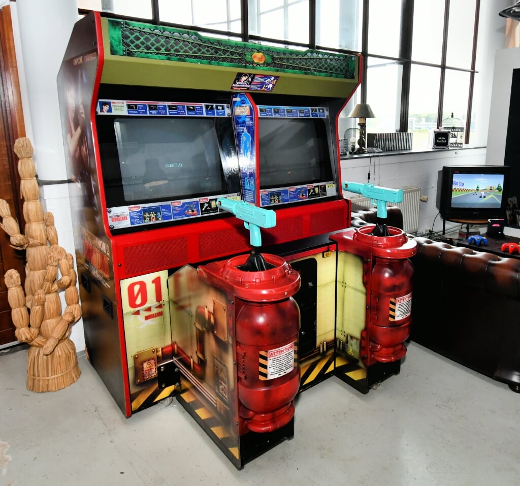 Je mag gratis gebruik maken van de nostalgische Arcade spellen. 