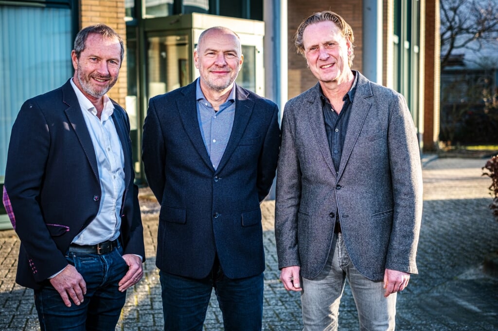 De gefuseerde directie van Accountant Xtra Groep: vlnr Marcel Lakerveld, Arjen Lakerveld, Erik de Boer. 
