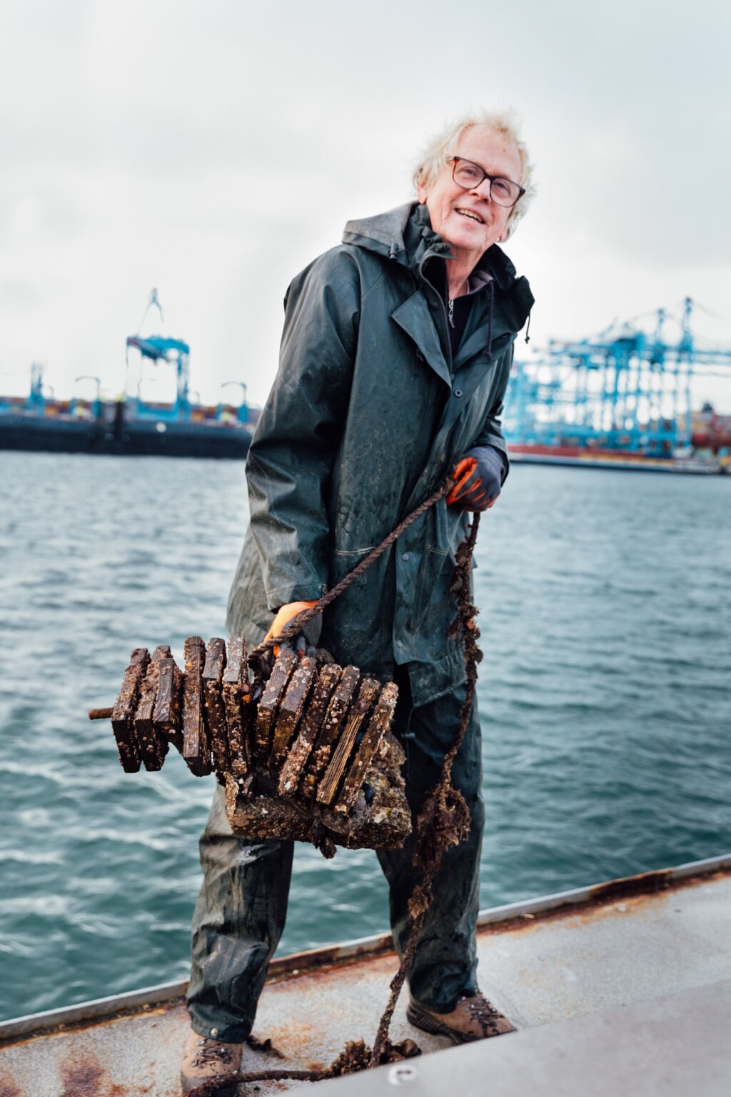 STARTS4Water residency of Mark IJzerman on Biodiversity in the Rotterdam Port.
