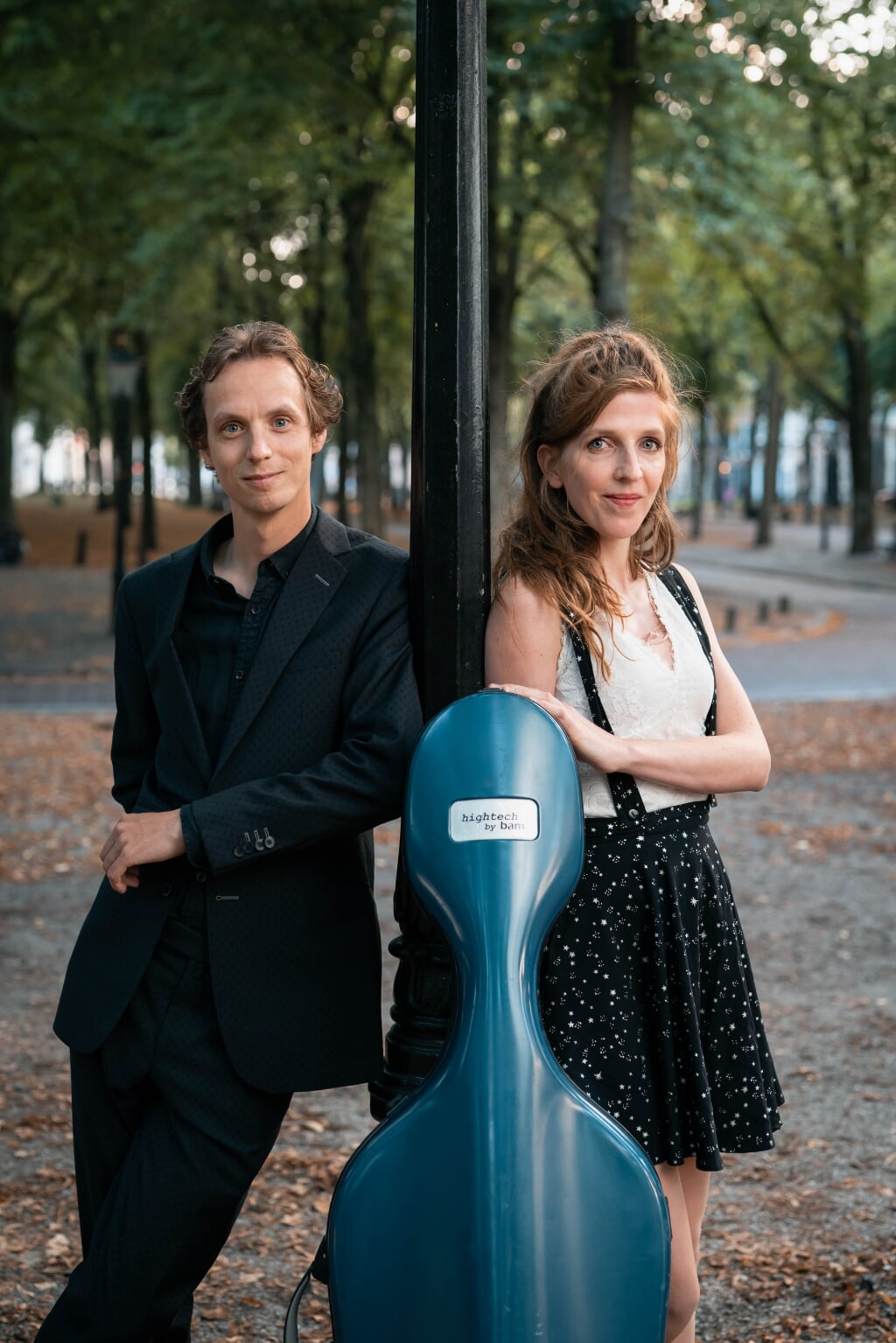 Pianist Tobias Borsboom en celliste Lidy Blijdorp.