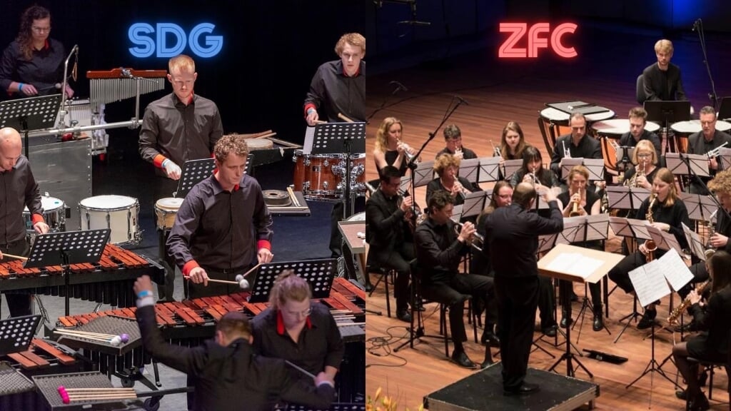 Muziekvereniging en orkest ZFC Zaandijk speelt op 18 maart, samen met het slagwerkensemble SDG Ommen, ter voorbereiding van hun Nederlandse Kampioenschappen. 