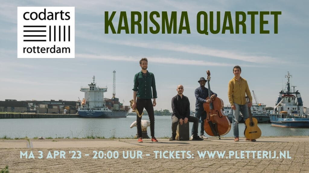 Karisma Quartet is opgericht door vier muzikanten met verschillende muzikale en culturele achtergronden 