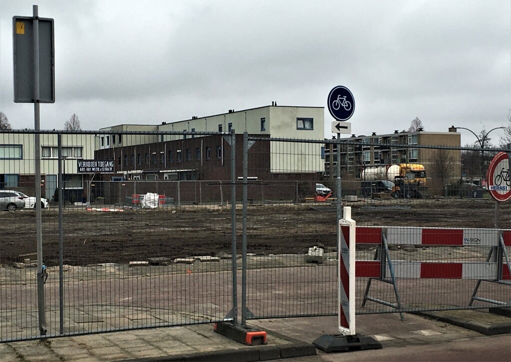  Ook in Maassluis gaan nieuwe woningen gebouwd worden, zoals aan de PC Hooftlaan.
